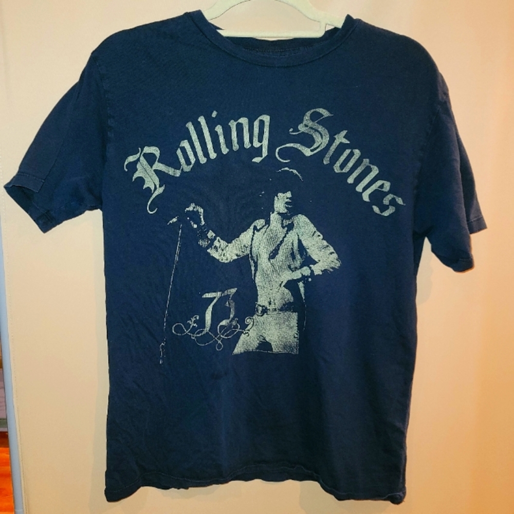 the Rolling Stones Navy Graphic Tee - Men